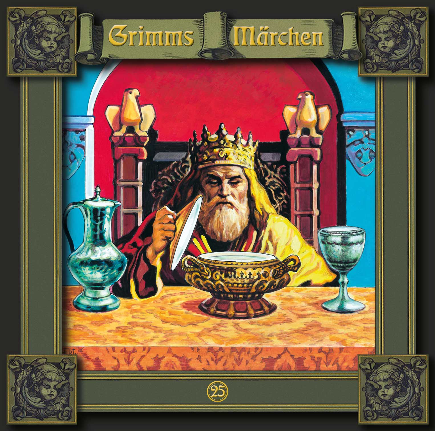 Folge 025: Die weiße Schlange / Von dem Mäuschen, Vögelchen und der Bratwurst / Die Goldkinder